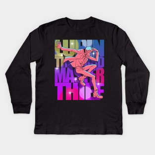 Lupin III - Jump! - Part II OP Variation Kids Long Sleeve T-Shirt